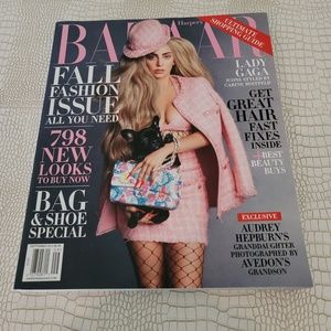 Bazaar Magazine 2014 W/Gaga*NEW